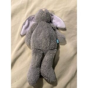 14" MANHATTAN TOY 2019 GREY BUNNY RABBIT STUFFED ANIMAL PLUSH Nursery Baby